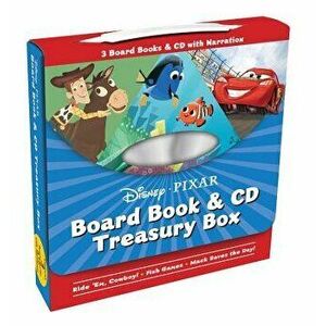 Disney Pixar Board Book & CD Treasury Box [With Audio CD], Hardcover - Disney Book Group imagine