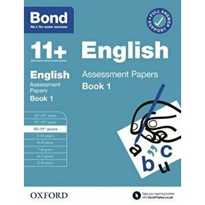 Bond 11+: Bond 11+ English Assessment Papers 10-11 years Book 1, Paperback - *** imagine