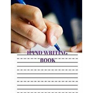 Hand Writing Book: Practice Hand Writing Book, Paperback - Wealthgenius Publisher imagine