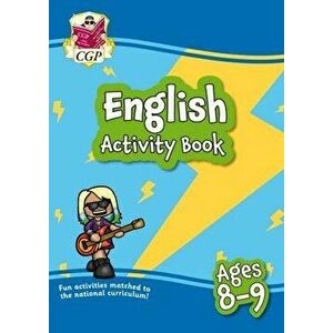 New English Activity Book for Ages 8-9, Paperback - CGP Books imagine