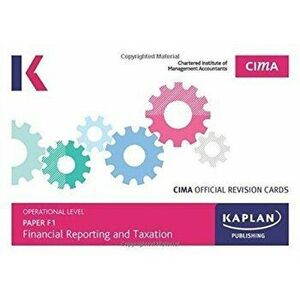 F1 FINANCIAL REPORTING AND TAXATION - REVISION CARDS, Paperback - *** imagine