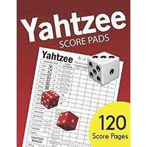 Yahtzee Score Pads: Large size 8.5 x 11 inches 120 Pages Dice Board Game YAHTZEE SCORE SHEETS Yatzee Score Cards Yahtzee score book Vol.3, Paperback - imagine