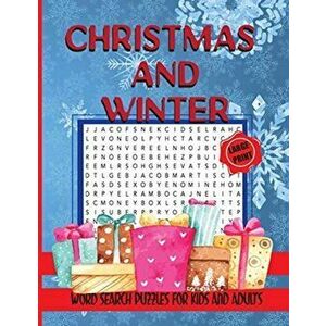 Christmas and Winter Word Search Puzzles for Kids and Adults: 60 Jumbo Word Search Puzzles, Activity Game for Kids and Adults - Jocky Books imagine