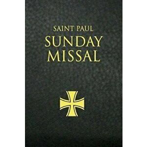 Saint Paul Sunday Missal (Black), Imitation Leather - *** imagine
