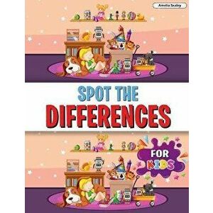 Spot the Differences for Kids: Find the Differences Book for Kids, A Fun Search and Find Book for Children, Paperback - Amelia Sealey imagine