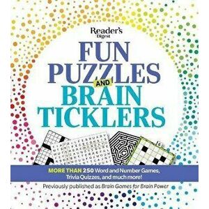 Reader's Digest Fun Puzzles and Brain Ticklers: More Than 250 Word and Number Games, Trivia Quizzes, and Much More! - *** imagine