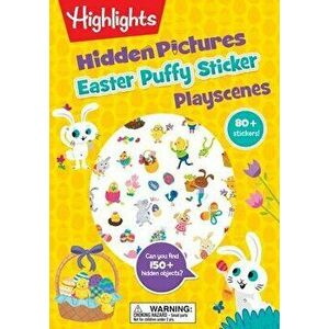 Easter Hidden Pictures Puffy Sticker Playscenes, Paperback - *** imagine