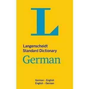 Langenscheidt Standard Dictionary German: German-English/English-German, Paperback - *** imagine