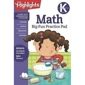 Kindergarten Math Big Fun Practice Pad, Paperback - *** imagine