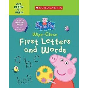 Peppa Pig: Wipe-Clean First Letters and Words, Paperback - *** imagine
