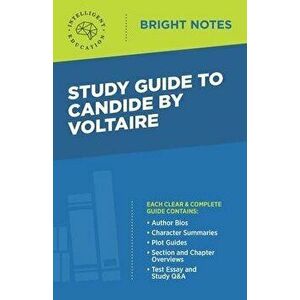 Study Guide to Candide by Voltaire, Paperback - *** imagine