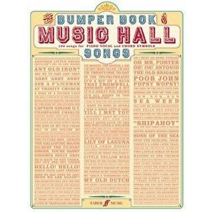 Bumper Book Of Music Hall Songs, Paperback - *** imagine