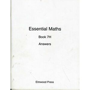 Essential Maths. Answers, Paperback - Michael White imagine