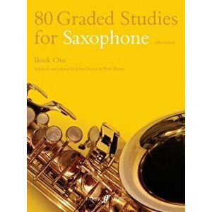 80 Graded Studies for Saxophone Book One, Paperback - *** imagine