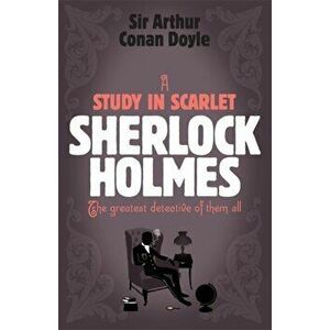Sherlock Holmes: A Study in Scarlet (Sherlock Complete Set 1), Paperback - Arthur Conan Doyle imagine