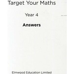 Target Your Maths Year 4 Answer Book, Paperback - Stephen Pearce imagine