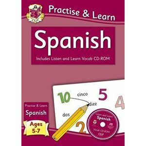 Practise & learn activity books with vocab CD-Rom. Spanish ages 5-7, Paperback - *** imagine