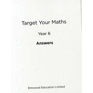 Target Your Maths Year 6 Answer Book, Paperback - Stephen Pearce imagine