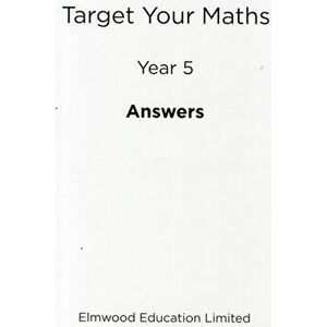 Target Your Maths Year 5 Answer Book, Paperback - Stephen Pearce imagine