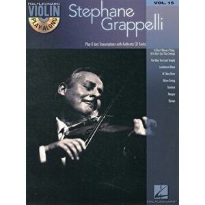 Stephane Grappelli. Violin Play-Along Volume 15 - *** imagine