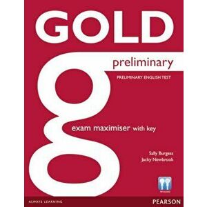Gold Preliminary Maximiser with Key, Paperback - Jacky Newbrook imagine