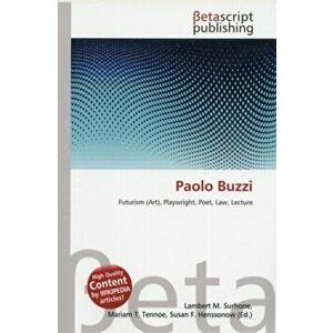 Paolo Buzzi, Paperback - *** imagine