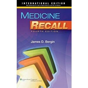 Medicine Recall. Fourth, International Edition, Paperback - James Bergin imagine