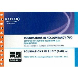 FAU (INT) Foundations in Audit - Pocket Notes, Paperback - *** imagine