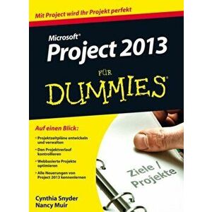 Microsoft Project 2013 fur Dummies, Paperback - Nancy C. Muir imagine