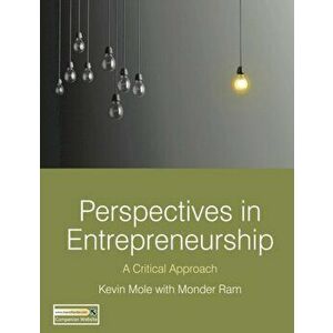Perspectives in Entrepreneurship. A Critical Approach, Paperback - Monder Ram imagine