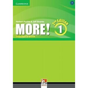 More! Level 1 Teacher's Book. 2 Revised edition, Paperback - Jeff Stranks imagine