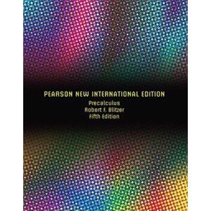 Precalculus: Pearson New International Edition. 5 ed, Paperback - Robert Blitzer imagine