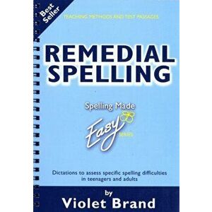 Remedial Spelling, Paperback - Violet Brand imagine