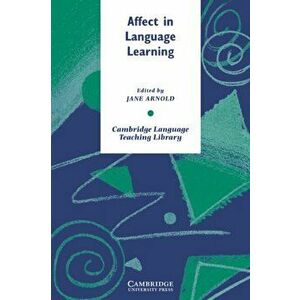 Affect in Language Learning, Paperback - *** imagine