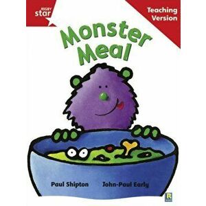 Rigby Star Guided Reading Red Level: Monster Meal Teaching Version, Paperback - *** imagine