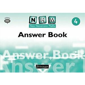 New Heinemann Maths Yr4, Answer Book, Paperback - *** imagine