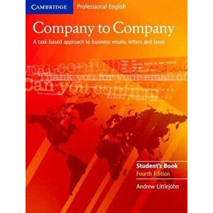 Company to Company Student's Book. 4 Revised edition, Paperback - Andrew Littlejohn imagine