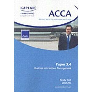ACCA Paper 3.4 Business Information Management. Study Text, Paperback - *** imagine