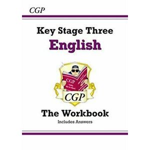 KS3 English Workbook (with Answers). Revised ed, Paperback - CGP Books imagine