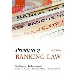 Principles of Banking Law, Paperback - Ross Cranston imagine