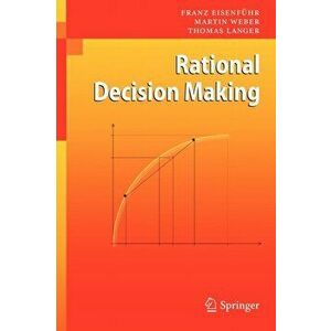Rational Decision Making, Paperback - Martin Weber imagine