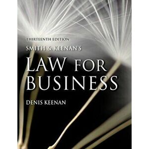 Smith & Keenan's Law for Business, Paperback - Denis Keenan imagine