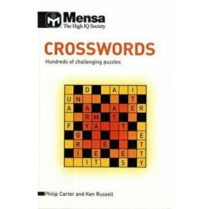 Mensa B: Crossword Puzzles. Hundreds of Challenging Puzzles, Paperback - Philip J. Carter imagine