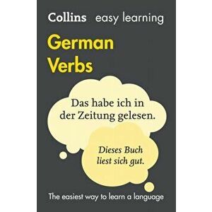 Easy Learning German Verbs, Paperback - *** imagine