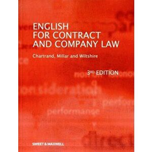 English for Contract & Company Law, Paperback - Edward Wiltshire imagine