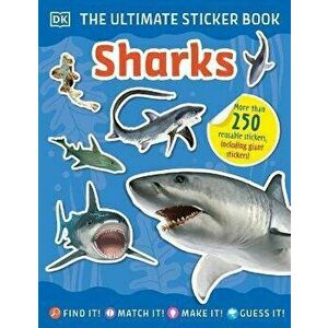The Ultimate Sticker Book Sharks, Paperback - *** imagine