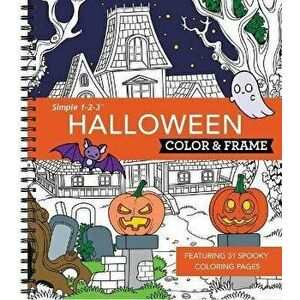 Color & Frame - Halloween (Coloring Book), Spiral - *** imagine