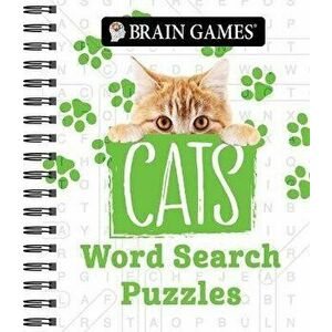 Brain Games - Cats Word Search Puzzles, Spiral - *** imagine