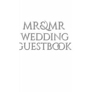 Mr and Mr wedding Guest Book, Hardcover - Mr imagine