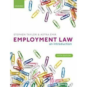 Employment Law: An Introduction, Paperback - Stephen Taylor imagine
